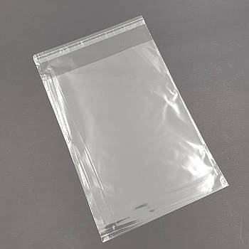 Упаковки (пакетики) для пряників і десертів з клейкою стрічкою 10х15 см — 50 шт.