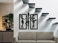 Декоративное панно на стену: "Африканки". Картина на стену, 75 см