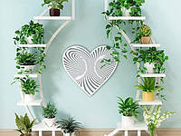Декоративное панно на стену: "Сердце". Картина на стену, 25 см