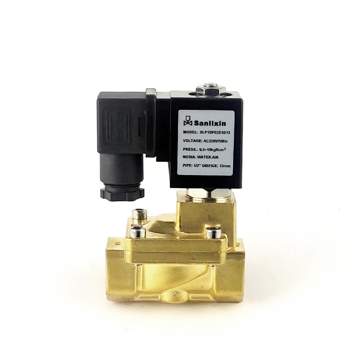 Купить Электромагнитный клапан 1/2" нормально закрытый Sanlixin RF-SV ...