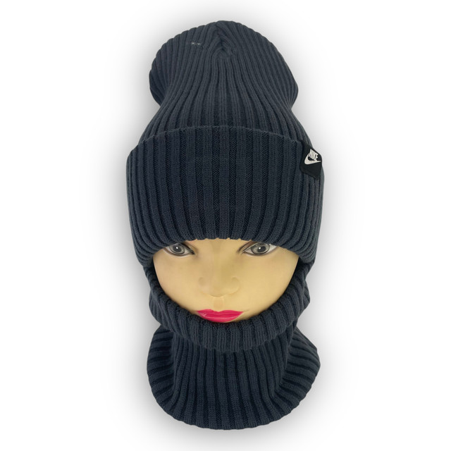 Детский комплект - шапка и шарф для мальчика Детский комплект - шапка и шарф для мальчика