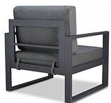 Крісло ЛОФТ KYB + 3 подушки, м'яке, комфортне для офісу, дому, дачі, фото 2
