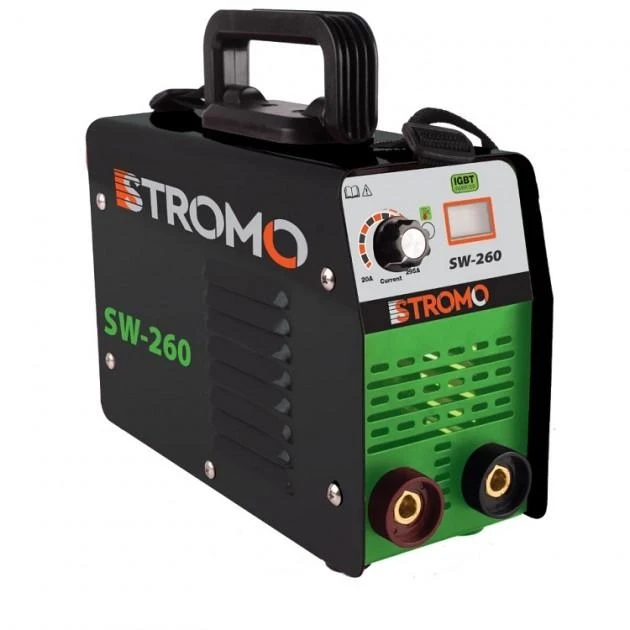 Зварювальний інверторний апарат Stromo SW-260 (з дисплеєм)