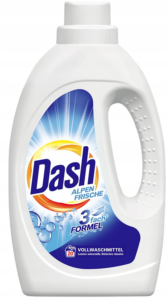 Гель для прання Dash Alpen Frische, 20 прань (1,1л.)