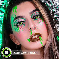 Кольорові контактні лінзи Fresh Lady Nebulos Green