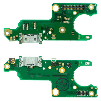 Плата з конектором USB і мікрофоном для Nokia 6 Dual Sim (TA-1021), фото 1