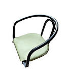 Сідло дитяче на раму Jing метал темно-зелений Арт2397, фото 2