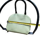 Сідло дитяче на раму Jing метал темно-зелений Арт2397, фото 5