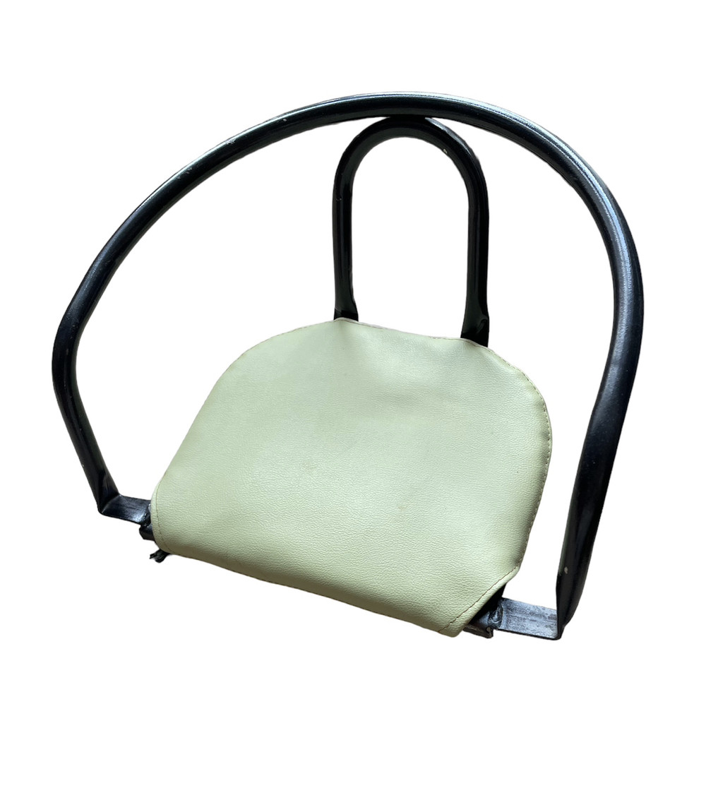 Сідло дитяче на раму Jing метал темно-зелений Арт2397, фото 1