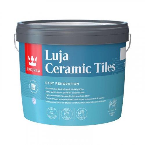 Фарба для керамічної плитки Tikkurila Luja Ceramic Tiles напівматова 0.9л, фото 1