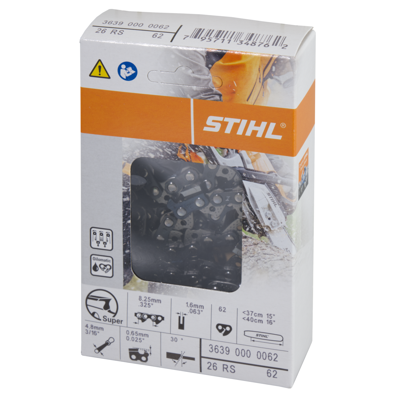 Ланцюг STIHL 26 RS, 62 ланки