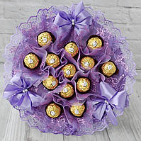 Букет из конфет на день Святого Валентина, конфетный букет Ferrero Rocher, красивый подарок для женщины