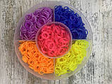 Набір гумок Для Плетіння Браслетів Fashion loom bands 4500 Шт В Наборі зі верстатом, фото 4