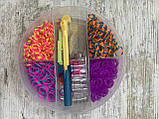 Набір гумок Для Плетіння Браслетів Fashion loom bands 4500 Шт В Наборі зі верстатом, фото 3