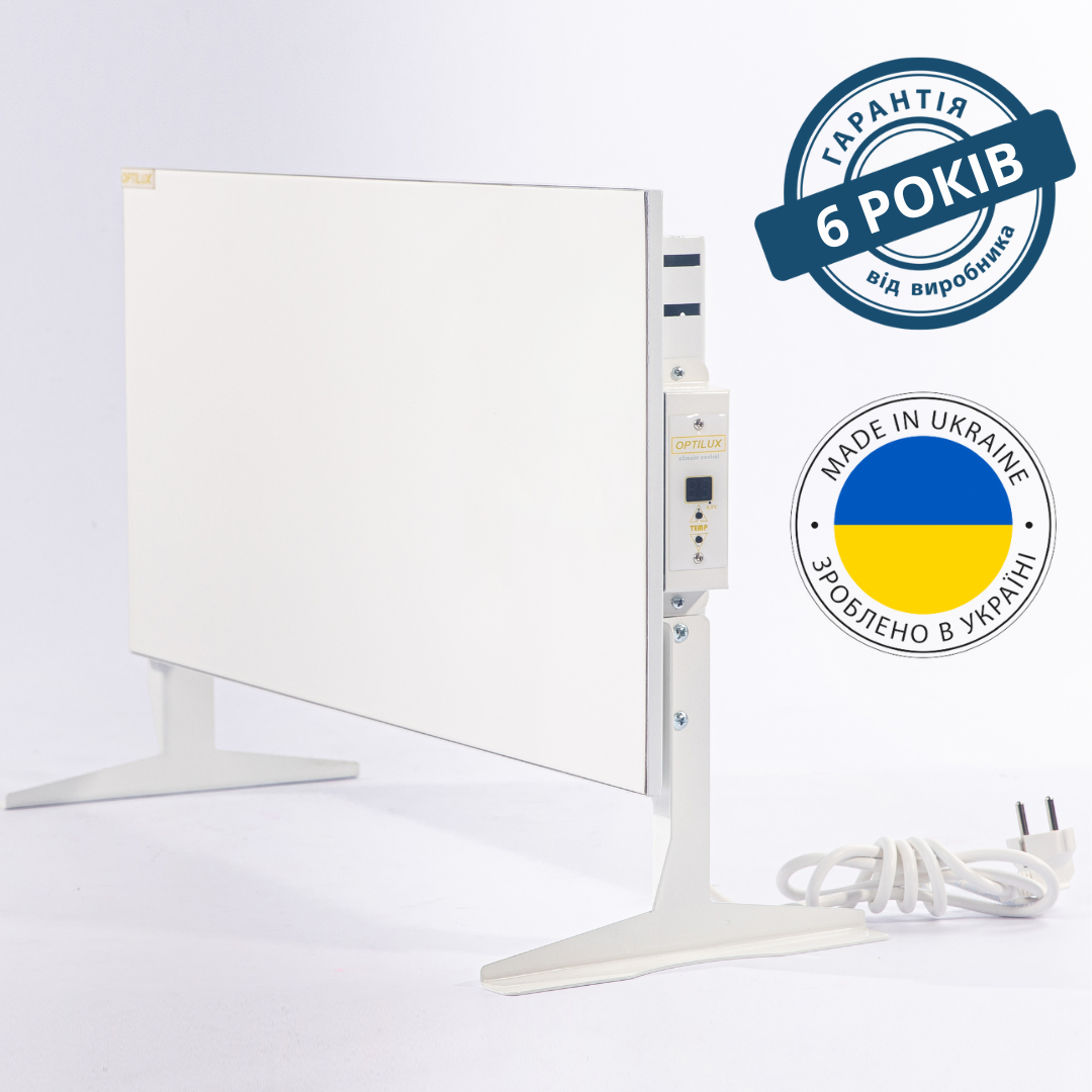 Керамічний обігрівач з терморегулятором і програматором Optilux РК300НВП, фото 1