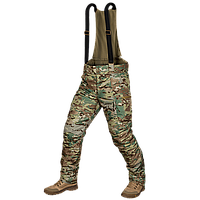 Camotec зимові штани PATROL DEWSPO RS MULTICAM, військові зимові штани, теплі штани мультикам з підтяжками