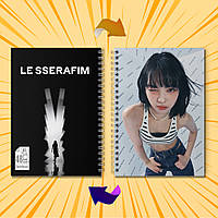 Скетчбук А5 48 арк.150 гр.м² K-Pop Group Le Sserafim 007