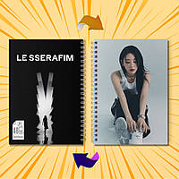 Скетчбук А5 48 л. 150 гр.м² K-Pop Group Le Sserafim 008