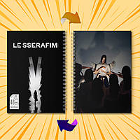 Скетчбук А5 48 арк.150 гр.м² K-Pop Group Le Sserafim 019