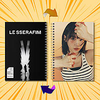 Скетчбук А5 48 л. 150 гр.м² K-Pop Group Le Sserafim 022