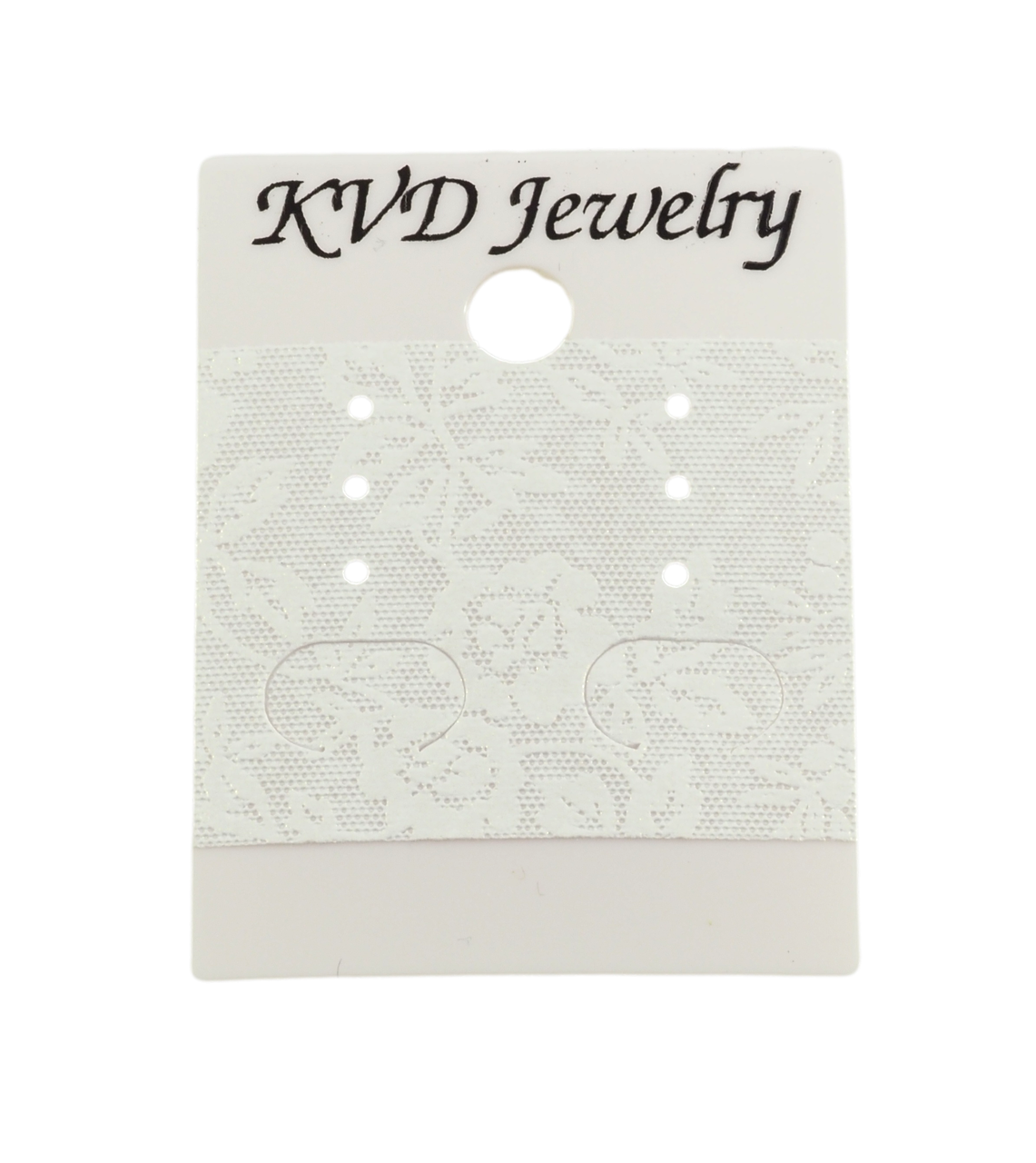 Планшетка під сережки "Планшетка KVD Jewelry, 5х3.7см", ціна за 10 шт.