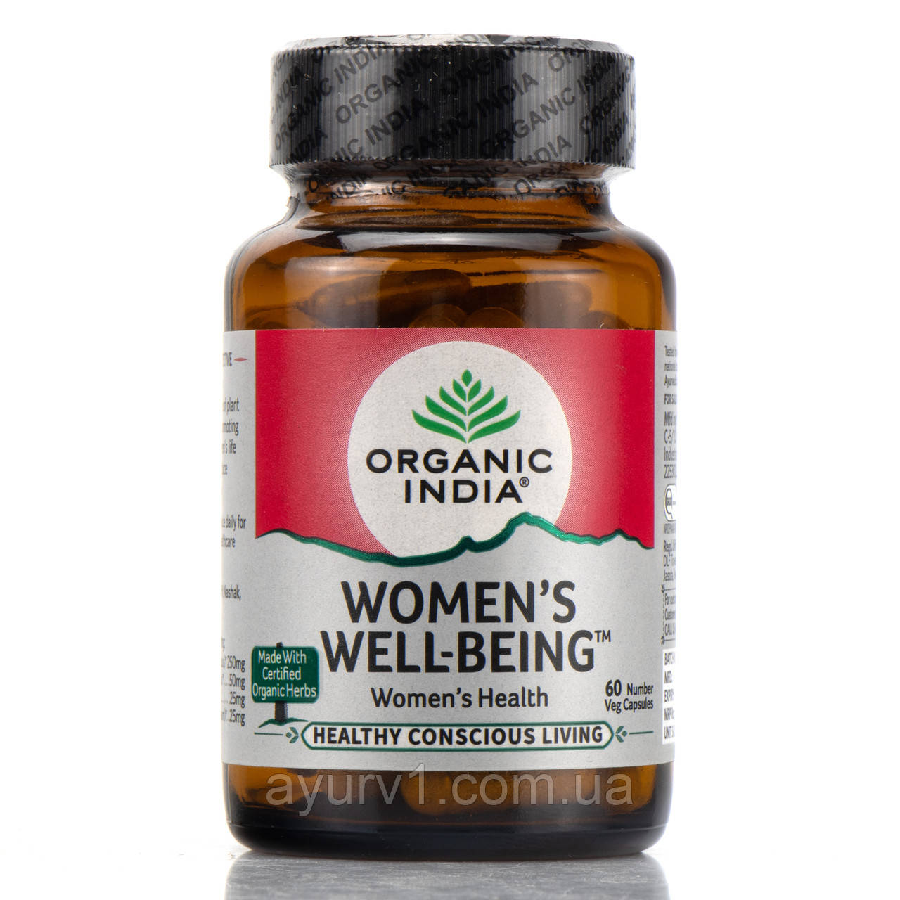 Для жінок Womens well-being Organi India 60 кап фітоестрогени, тонік для жінок