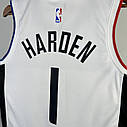 Біла баскетбольна майка Харден 1 Кліперс Nike Harden Los Angeless Clippers 2023-24, фото 7
