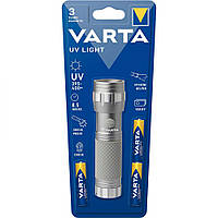Ліхтар ультрафіолетовий VARTA UV Light (3*AAA, 14*UV LEDs, UV 395-400nm, 8.5h) (15638)