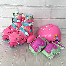 Комплект - ролики із захистом розмір S/30-33/колеса PU топ