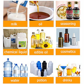 Пневматична дозатор для розливу рідкого мила, води, соку, меду, крему і тд, фото 2