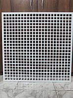 Решітка вентиляційна стельова 600/600 "Армстронг" квадратна з квадратними отворами