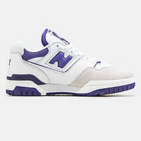 Женские кроссовки New Balance 550 White Purple ALL07903