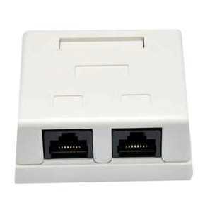 Розетка зовнішня EPNew 2хUTP, кат. 6, RJ45