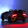 Дитячий електромобіль Bambi M 5034EBLR-11 Lamborghini акумуляторний на пульті управління одномісний Сірий, фото 7