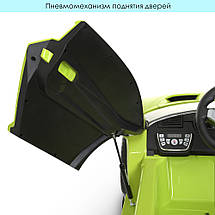 Дитячий електромобіль Bambi M 4319EBLR-5 Lamborghini акумуляторний на пульті управління одномісний Зелений, фото 3