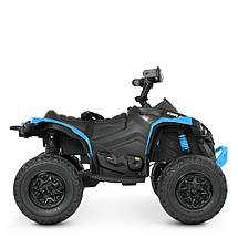 Квадроцикл дитячий Bambi M 5001EBLR-4 електричний акумуляторний на 3-8 років з пультом Синій, фото 5