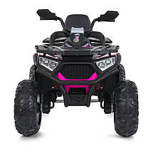 Квадроцикл дитячий Bambi M 5035EBLR-8 електричний акумуляторний на 3-8 років з пультом Рожевий, фото 4