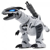 Інтерактивний динозавр робот Limo Toy M 5474 іграшка на пульті радіоуправління дитячий раптор, фото 4
