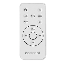 Обігрівач настінний керамічний Concept QH4100 Wi-Fi Smart 2000 Вт дисплей таймер з пультом ДК, фото 4