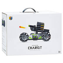 Дитяча машинка на пульті радіокерування Universe Chariot 503 іграшка всюдихід керування жестами стріляюча, фото 4