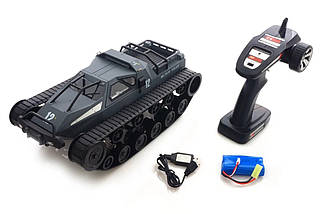 Дитячий танк всюдихід Crawler Military Police G2061 іграшковий на пульті радіокеруванні акумуляторний, фото 5