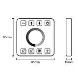 Контролер PROLUM SPI; Single color; TOUCH панель; RF;макс:2048px;, фото 3