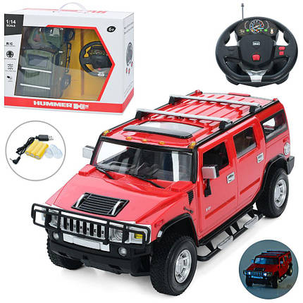 Дитяча машинка на пульті радіокерування Hummer H2 2026A іграшка джип акумуляторний, фото 1