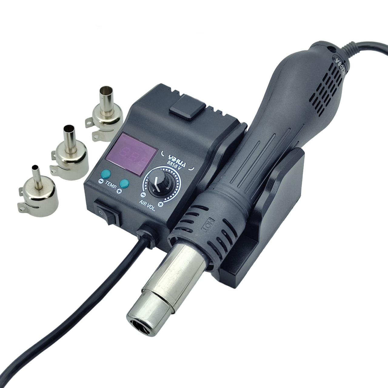 Термоповітряна станція YIHUA 8858-V, з дисплеєм, 700W, 100-480°C