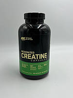 Optimum Nutrition, Micronized Creatine, (200 Capsules)