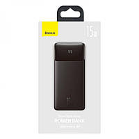Універсальна Мобільна Батарея Baseus Bipow 15W 10000 mAh Cable USB to Micro 25cm (Чорний, 01)