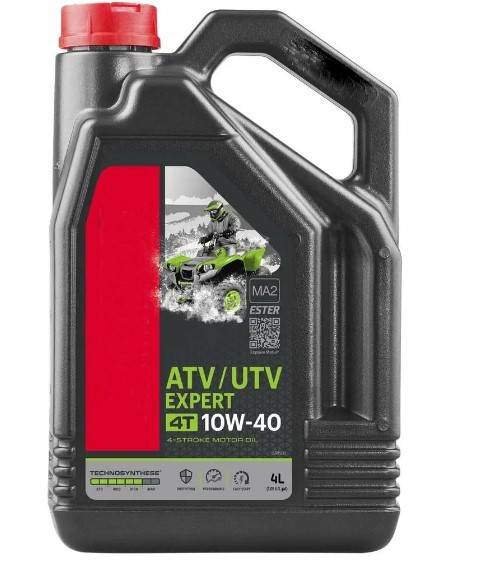 10W40 для квадроцикла 4T ATV UTV Expert Полусинтетика 4л Оригинал