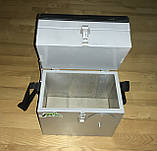 Ящик алюмінієвий для зимової риболовлі двосекційний, фото 4