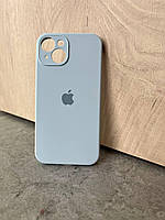 Защитный чехол на Iphone 14 Silicone Case Full Camera Light Blue