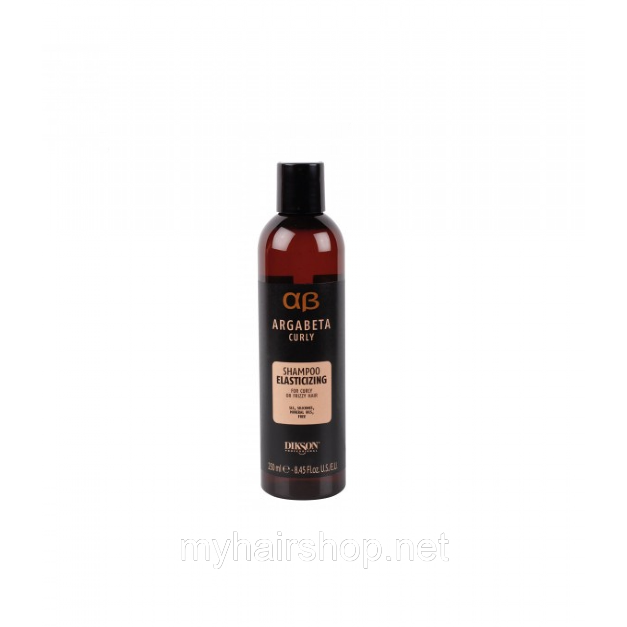 Шампунь для пористого та кучерявого волосся Dikson ArgaBeta Curly Elasticizing Shampoo 250 мл